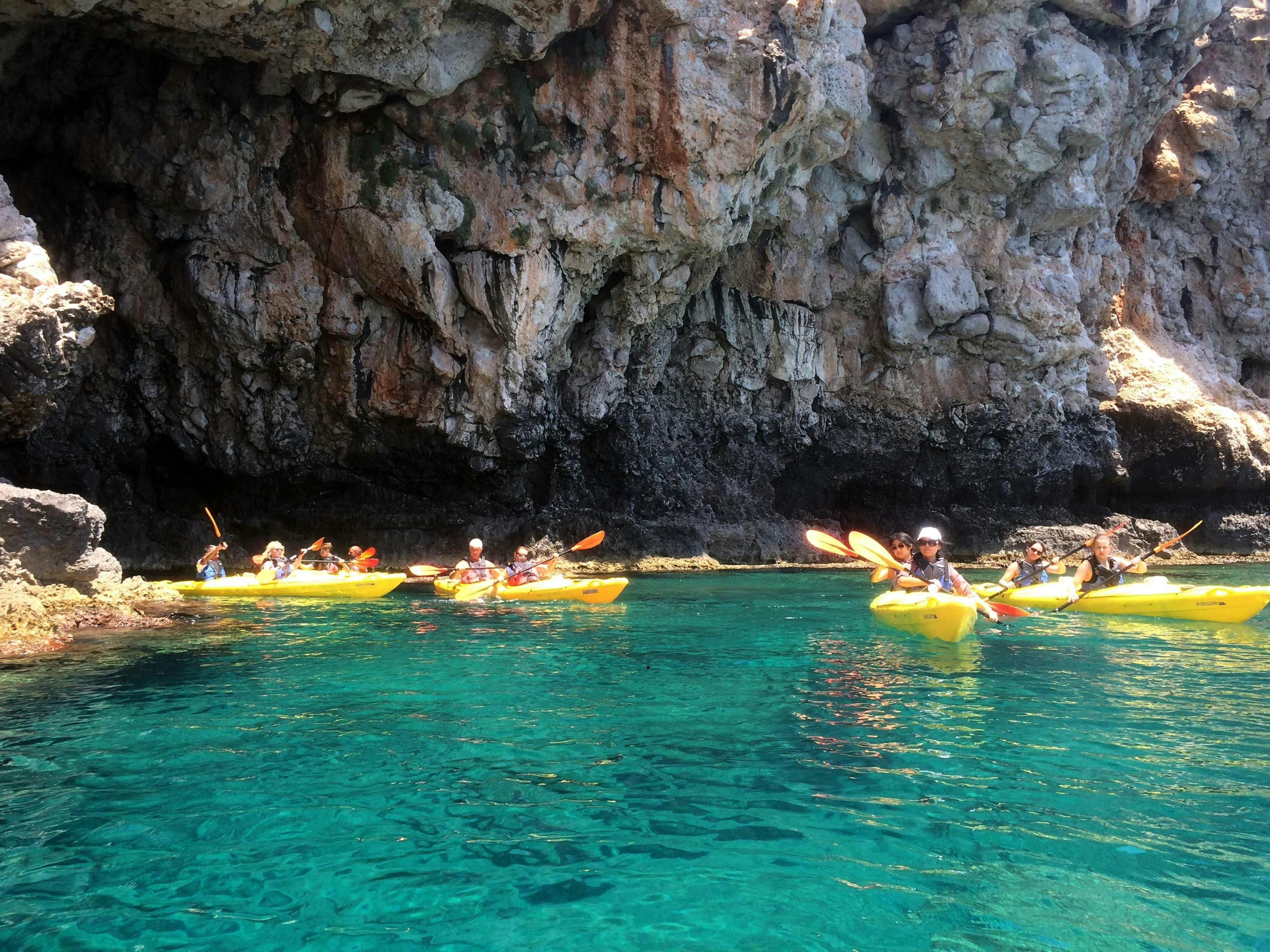 Rhodes Sea Kayaking Tour