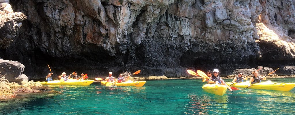 Excursion en kayak de mer à Rhodes