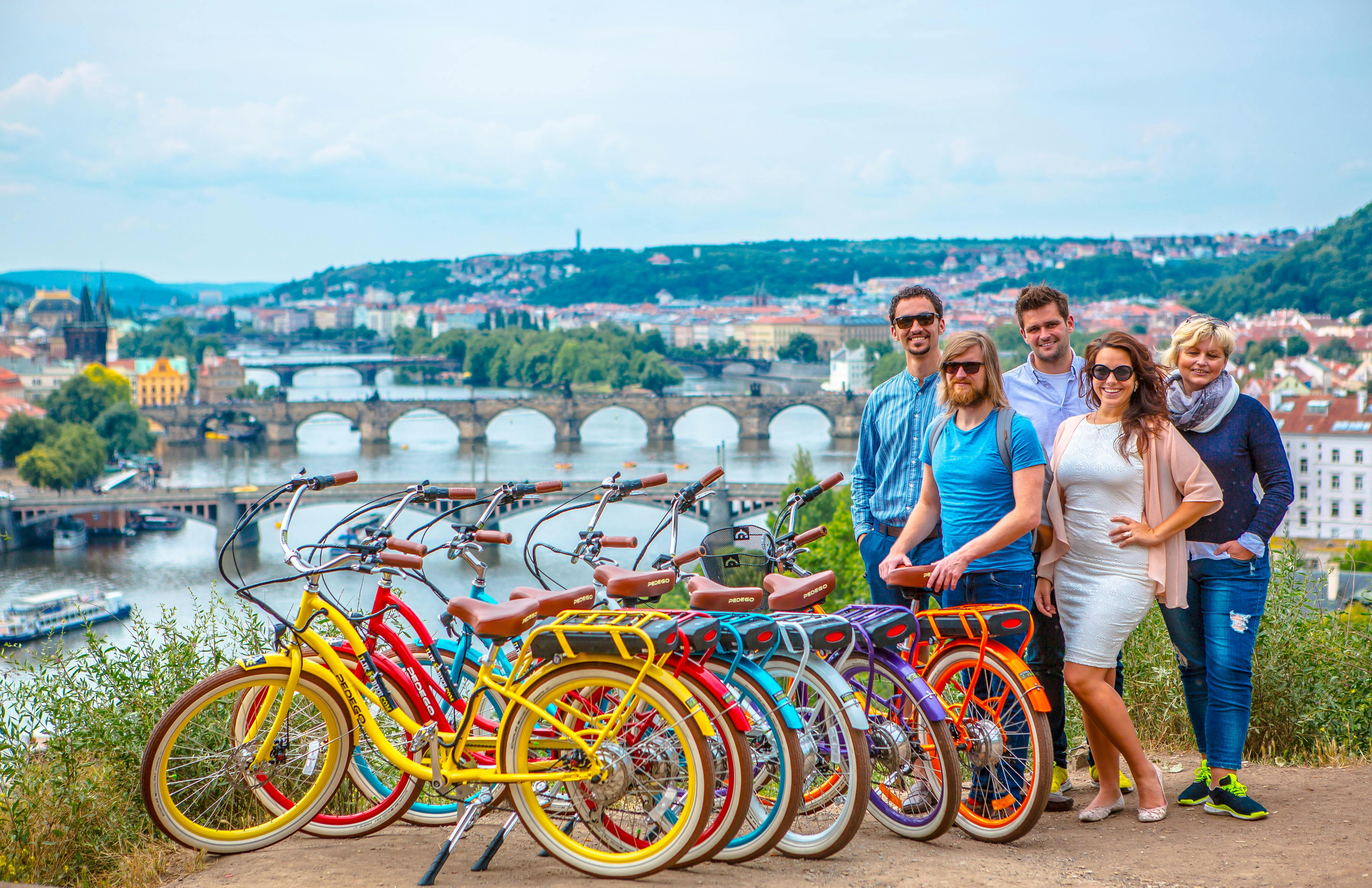 7 best views of Prague e-bike tour