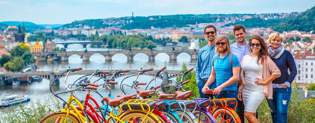 Sieben beste Aussichten auf die Prager E-Bike-Tour