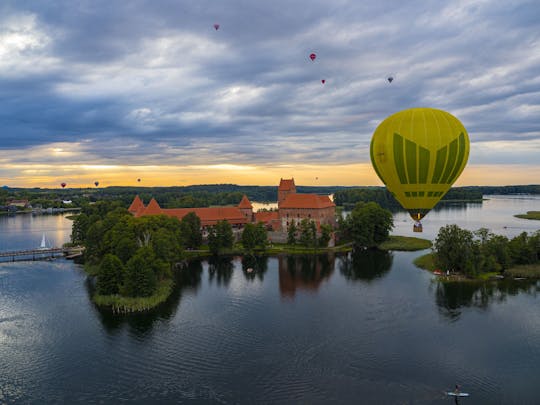 Privater Heißluftballonflug über Vilnius oder Trakai