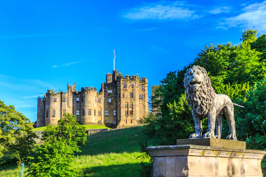 Alnwick Castle, die Northumberland-Küste und die Borders-Tour ab Edinburgh