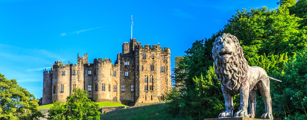 Castelo de Alnwick, passeio pela costa de Northumberland e fronteiras saindo de Edimburgo