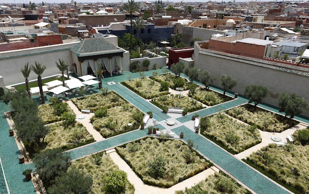 Marrakesh tuinen en wallen tour