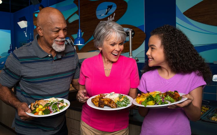 SeaWorld® Orlando 3-park ticket with All Day Dining option