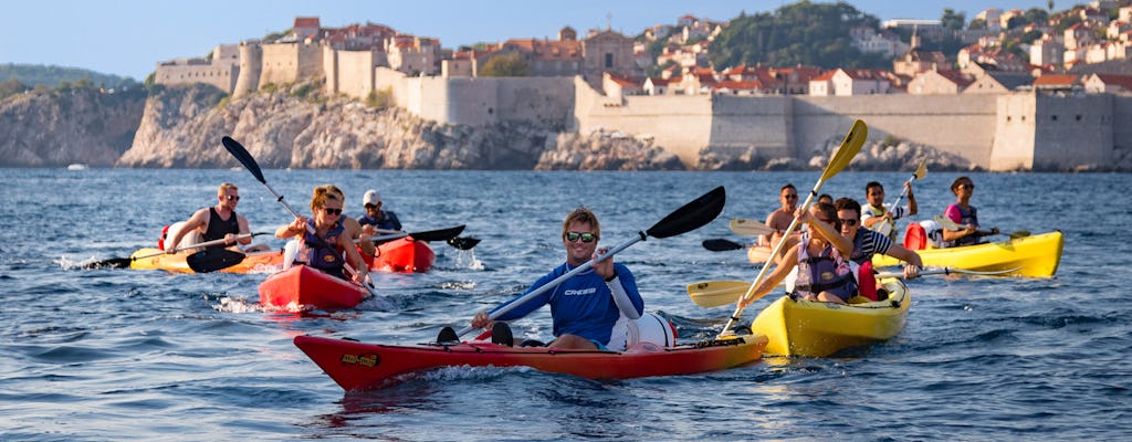 Kayak di mare a Dubrovnik e snorkeling con spuntino