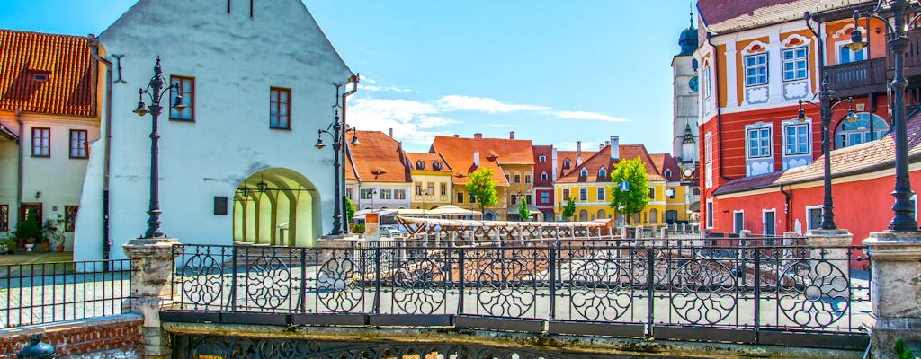 Tour gastronómico a pie en Sibiu