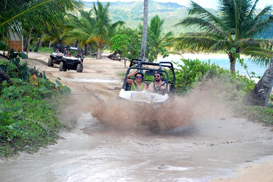 Las Galeras Landleben und Strand Buggytour