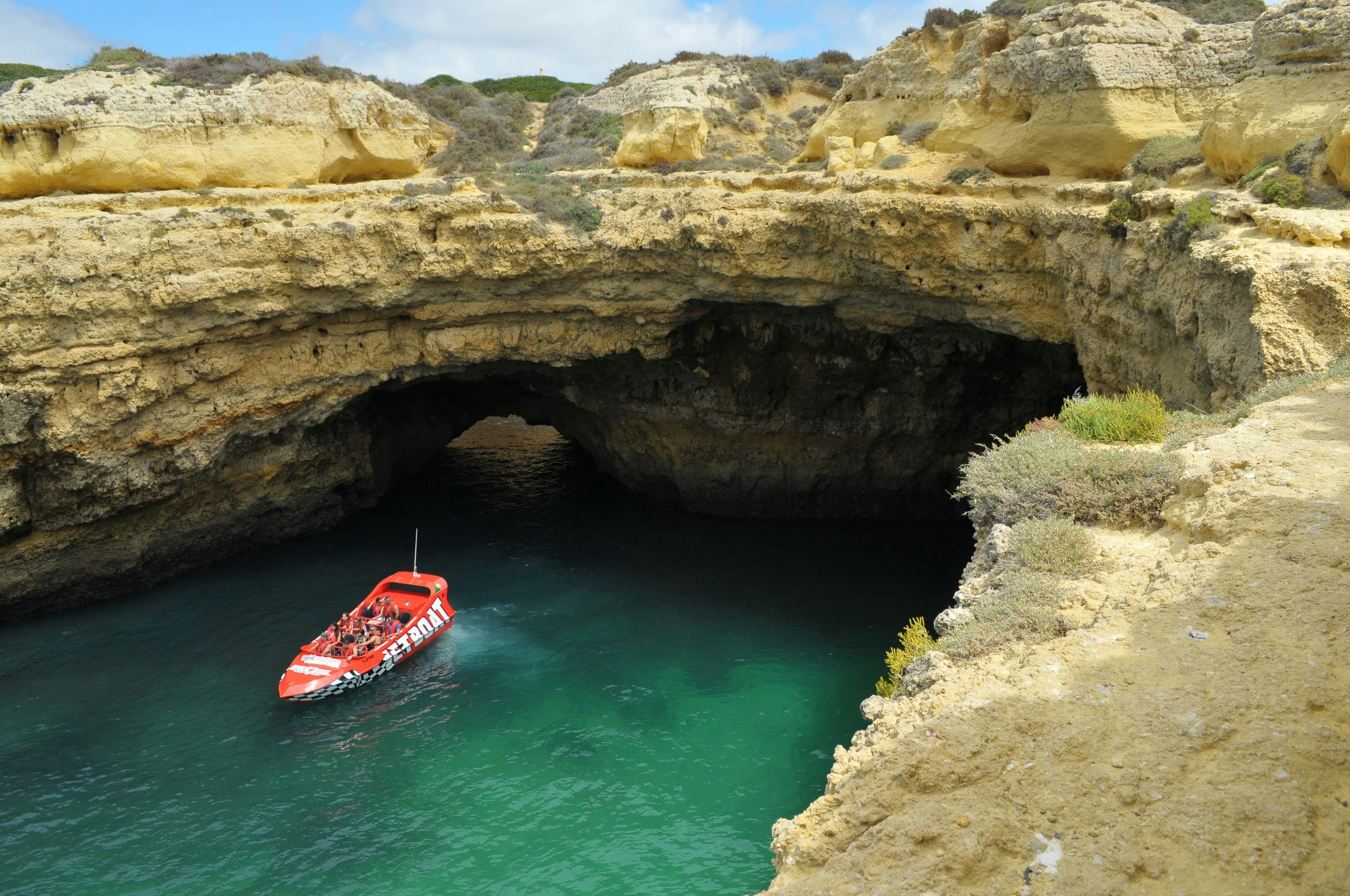 Algarve Jetboot inkl. Hin-und Rücktransfer