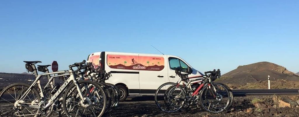 Passeio de bicicleta de montanha em Lanzarote