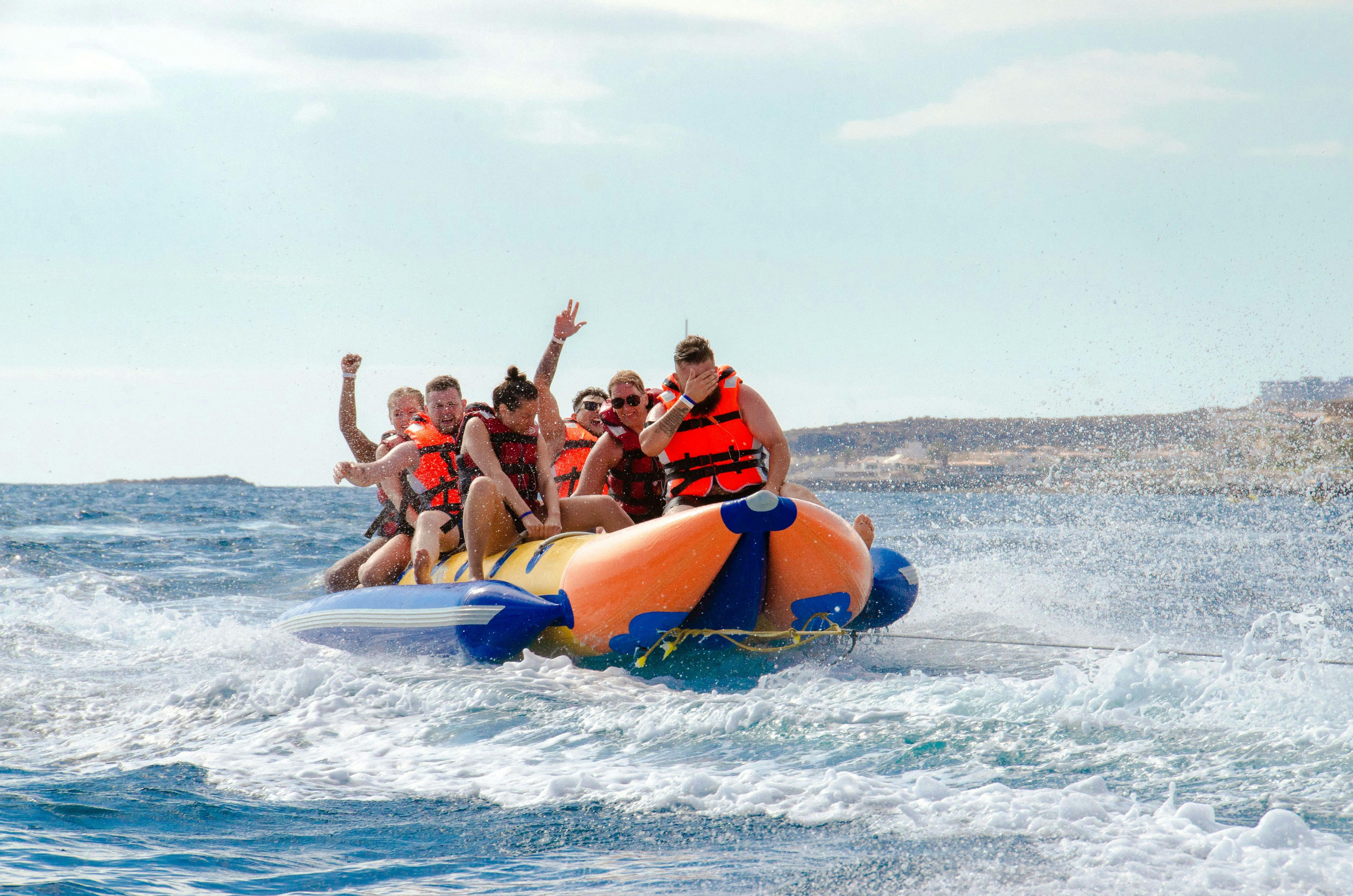 Sports nautiques à Playa Torviscas, Tenerife