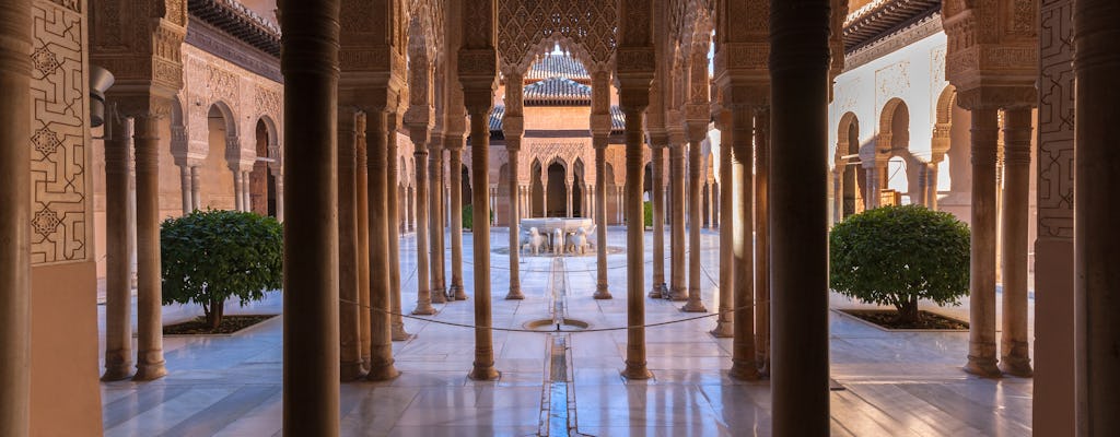 Entrance tickets to the Alhambra with audio guide