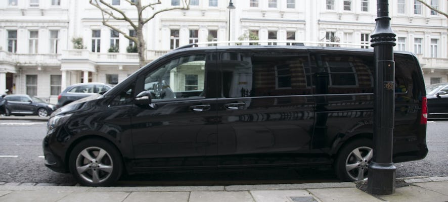 Shared transfer from London City Airport to central London