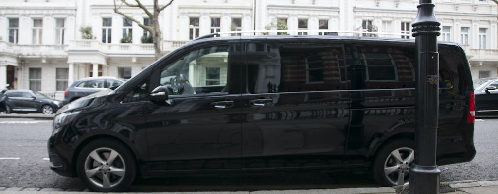Shared transfer from London City Airport to central London