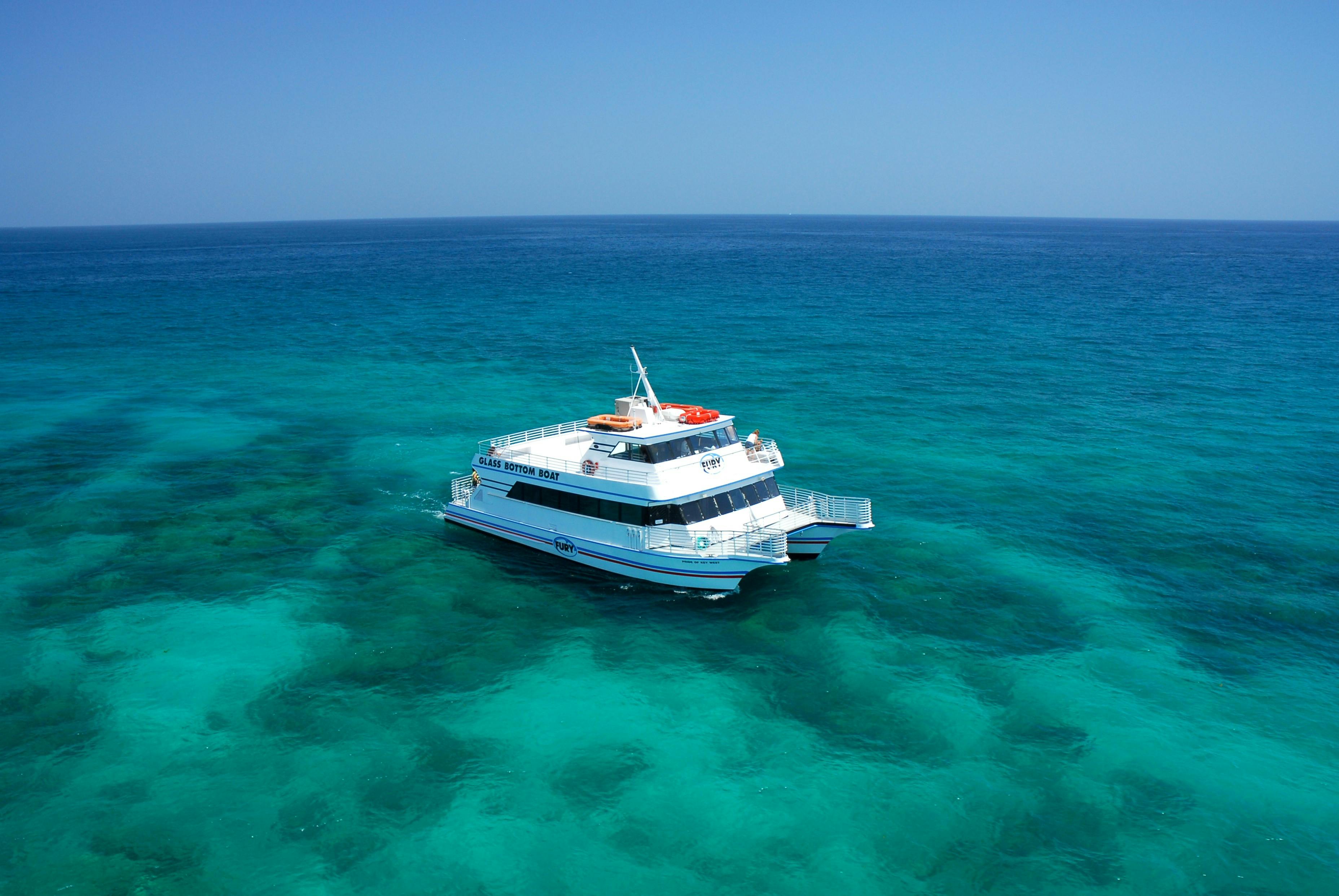 Excursão a Key West com passeio de barco com fundo de vidro
