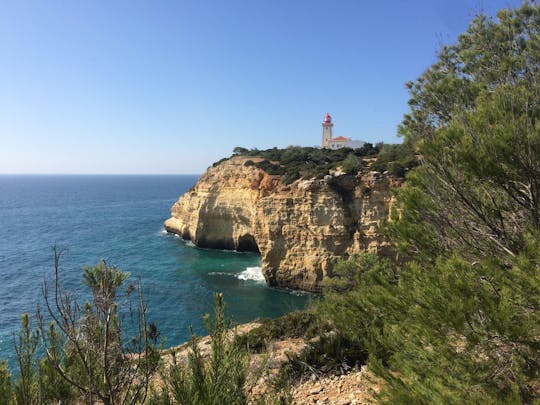 Falaises de l'Algarve sur terre comme sur mer