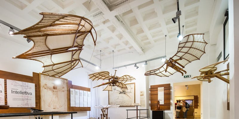 Skip the line tickets voor het Leonardo Da Vinci Museum 'Het genie en zijn uitvindingen'