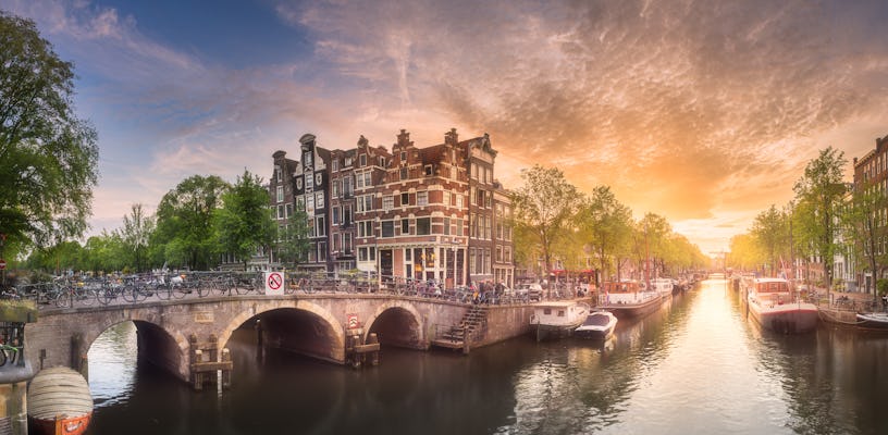 Crociera sui canali di Amsterdam con la Britannia II