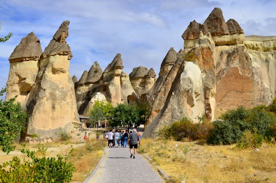 Tour rosso della Cappadocia settentrionale con il Museo all'aperto di Goreme