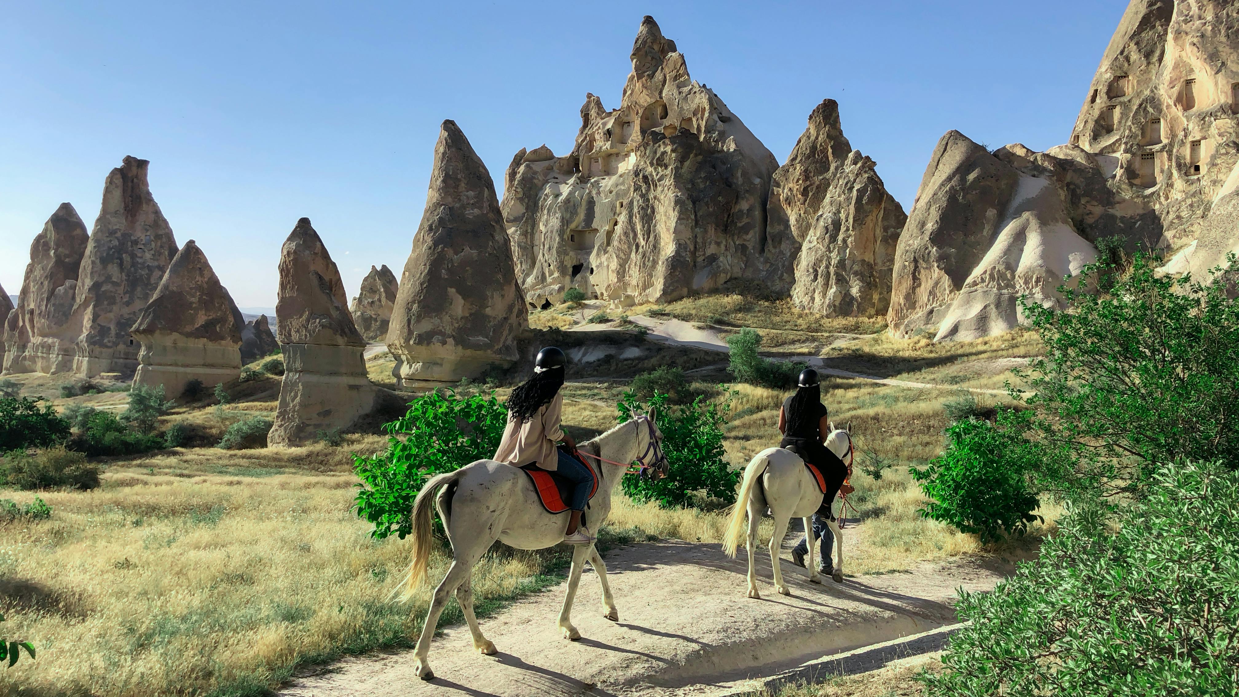 Experiencia de equitación en los valles de Capadocia