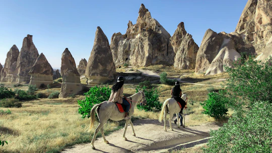Horse riding experience in Cappadocia's valleys