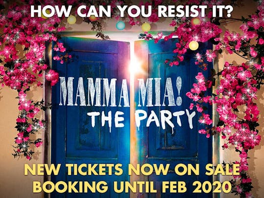 Tickets on-sale now: Mamma Mia!