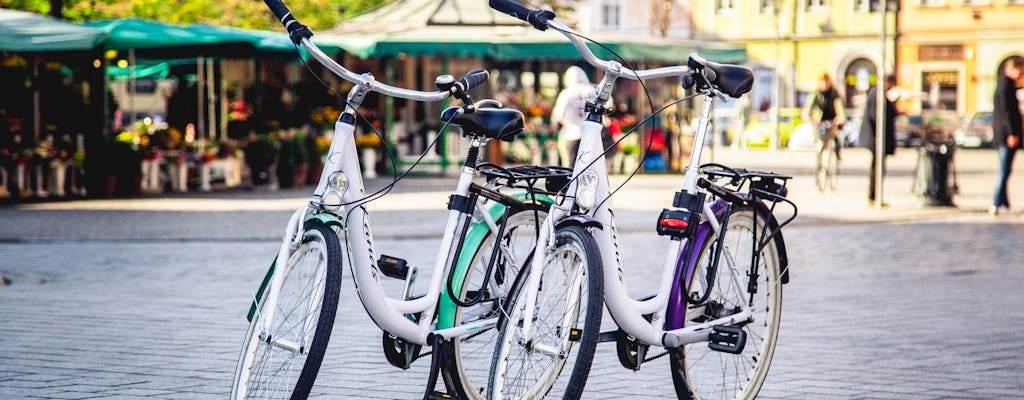 Passeio de bicicleta por Wroclaw