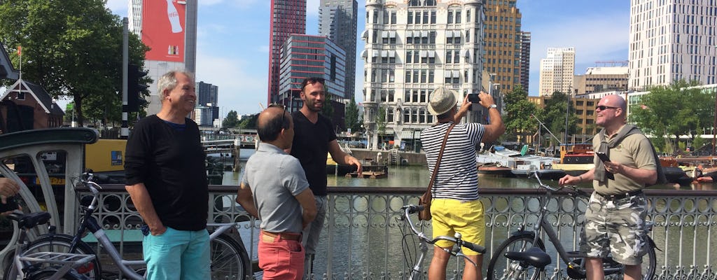 Rotterdam highlights tour by bike