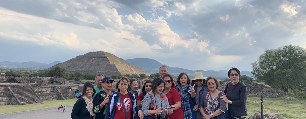 Visite privée de Teotihuacan et du sanctuaire de Guadalupe
