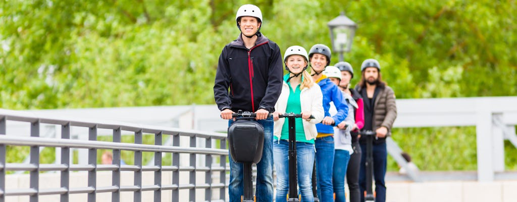 Passeio de scooter com equilíbrio automático por Jerusalém