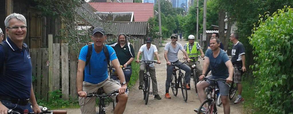 City tour de día completo de Vilnius en bicicleta