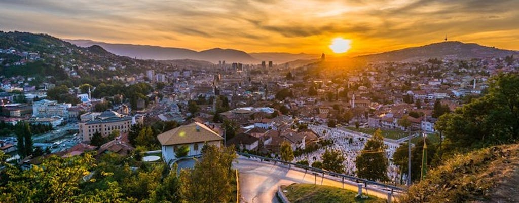 Olympic walking tour of Sarajevo
