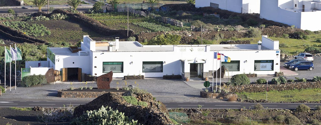 Bilhetes de entrada para o museu de aloe vera