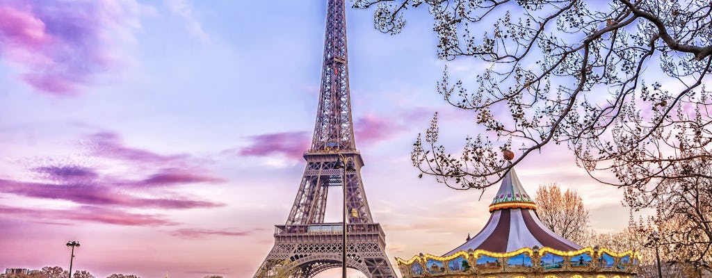 Crucero con cena, acceso al 2º piso de la Torre Eiffel y espectáculo en el Moulin Rouge