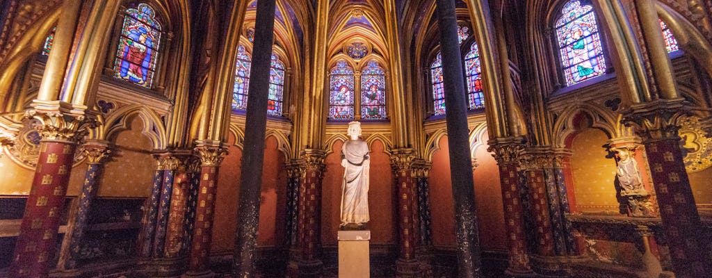 Sainte-Chapelle wciągająca piesza wycieczka audio z przewodnikiem