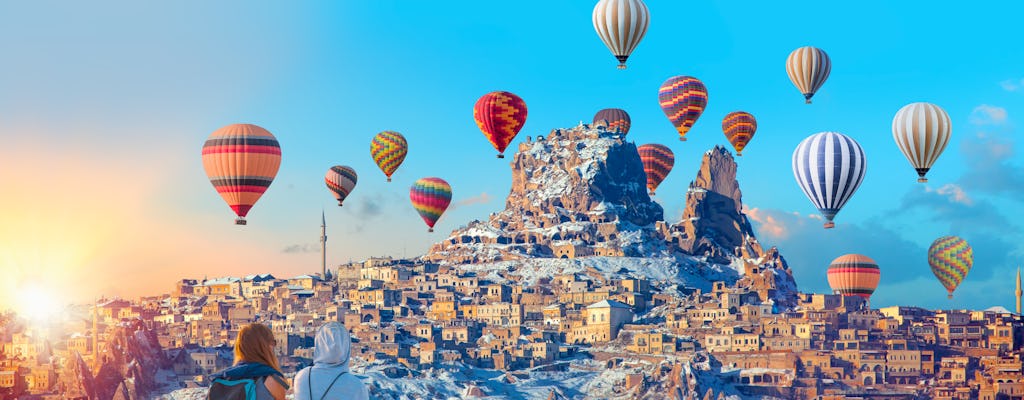Visite de la Cappadoce avec balade en montgolfière au lever du soleil en option