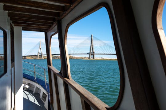 Guadiana båttur på floden med grillunch