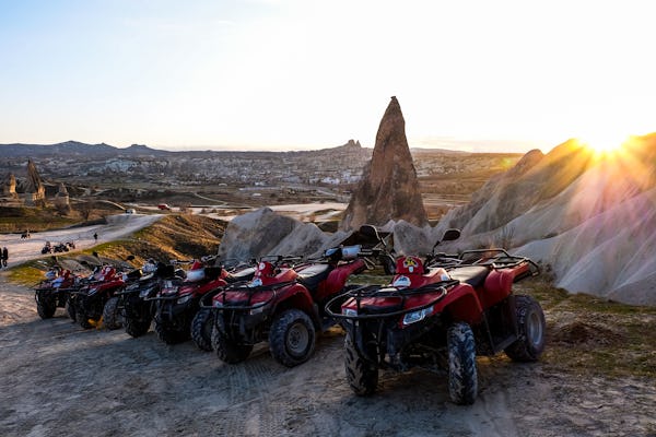 Sunset quad safari w Kapadocji