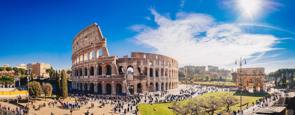 Tour al Coliseo y al monte Palatino con acceso prioritario
