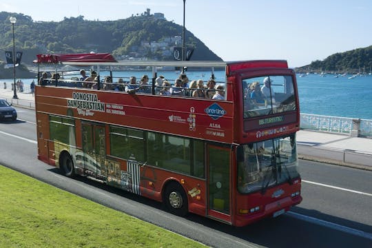 San Sebastian city tour hop-on hop-off bus tickets