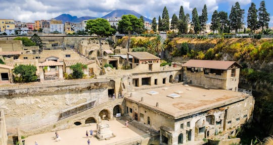 Visite privée et personnalisée d'Herculanum avec un guide local