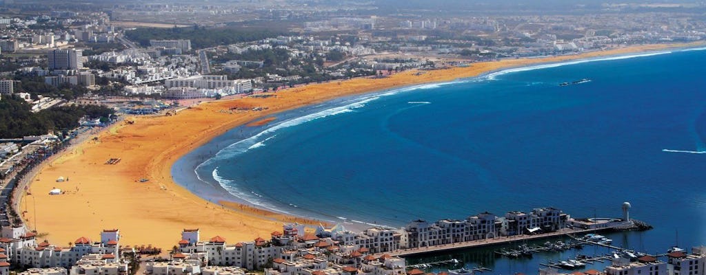 Excursion d'une journée à Agadir incluant une croisière en bateau