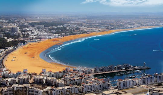 Excursion d'une journée à Agadir incluant une croisière en bateau