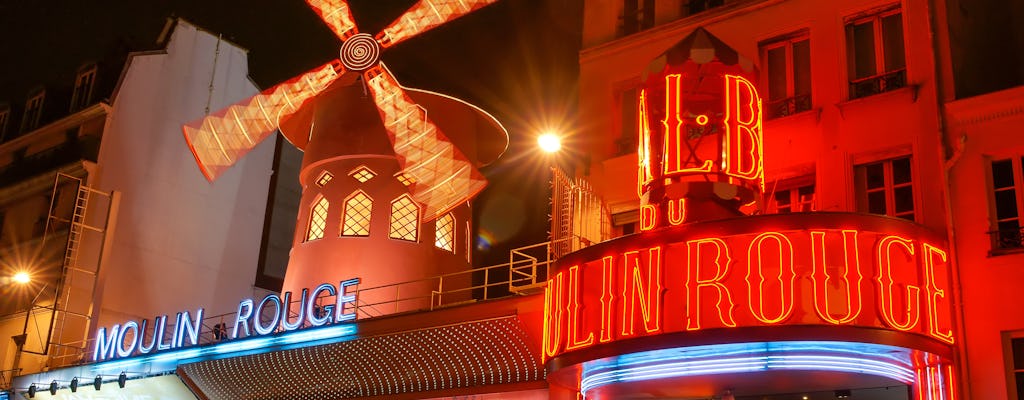 Tickets voor de show in Moulin Rouge