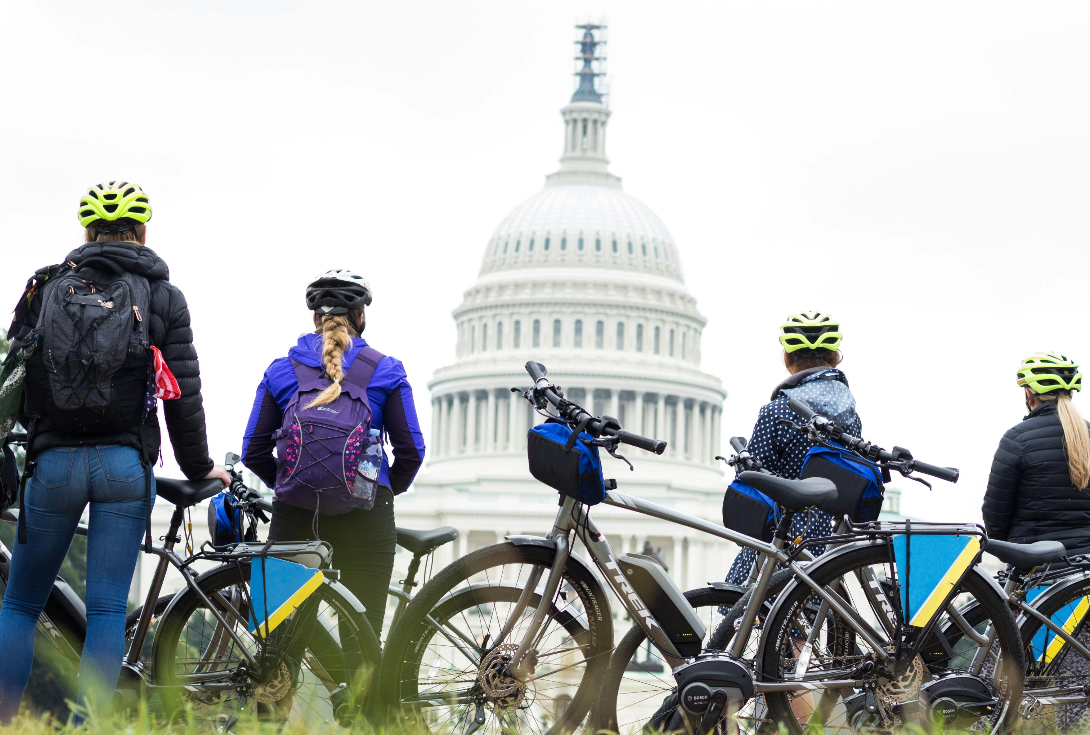 Die beste Fahrradtour zum Capitol Hill in Washington DC