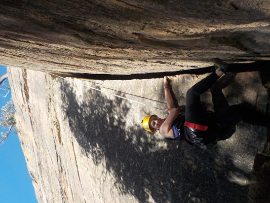 Full-day rock climbing adventure at Blue Mountains