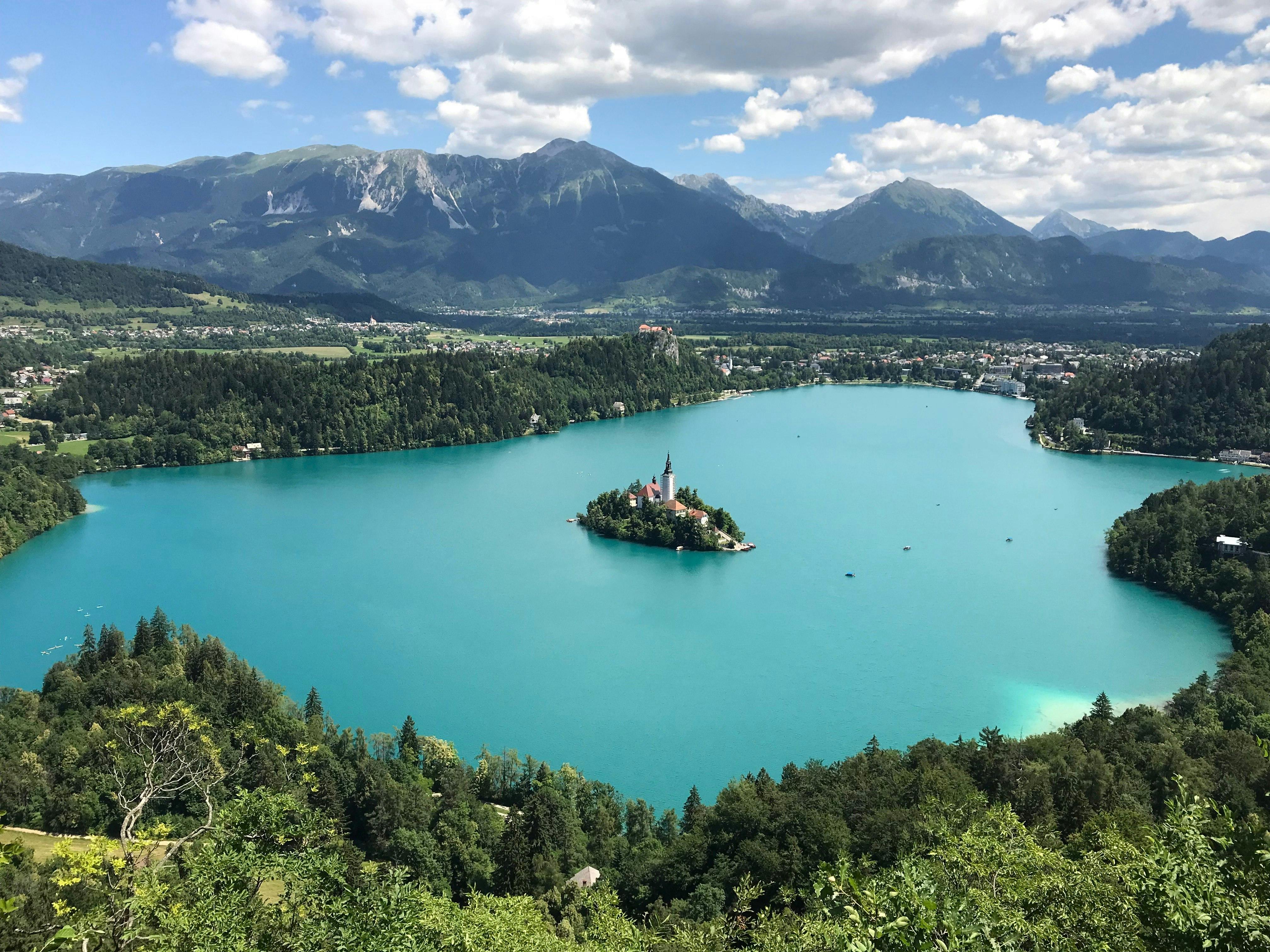 Excursão ao lago Bled e a Ljubljana saindo de Trieste