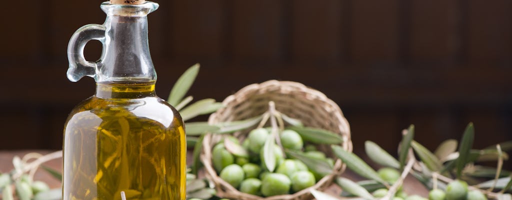 Experiência de degustação de azeite de oliva extra virgem