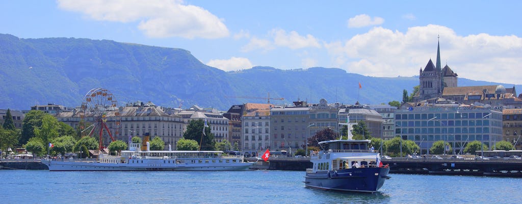 Giro in barca sul lago di Ginevra