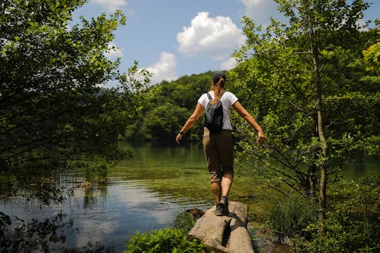 Excursion guidée d'une journée au parc national des lacs de Plitvice au départ de Zadar